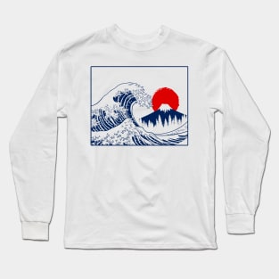 Great Fiji Kanagawa Wave Long Sleeve T-Shirt